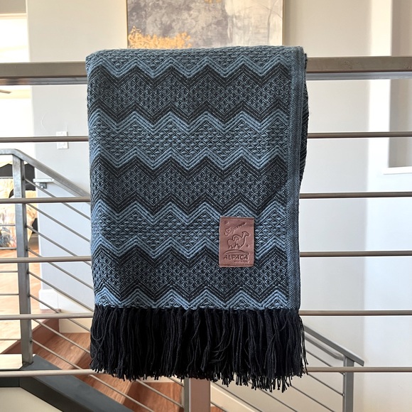 Alpaca Blanket Other - Luxury Handmade Alpaca Wool Throw Blanket